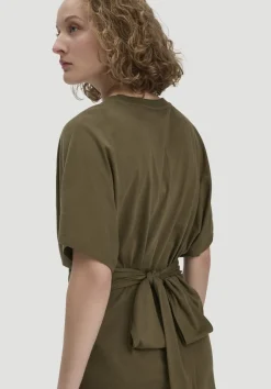 Jersey Kleid Midi Oversize aus reiner Bio-Baumwolle von hessnatur