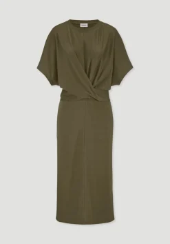 Jersey Kleid Midi Oversize aus reiner Bio-Baumwolle von hessnatur