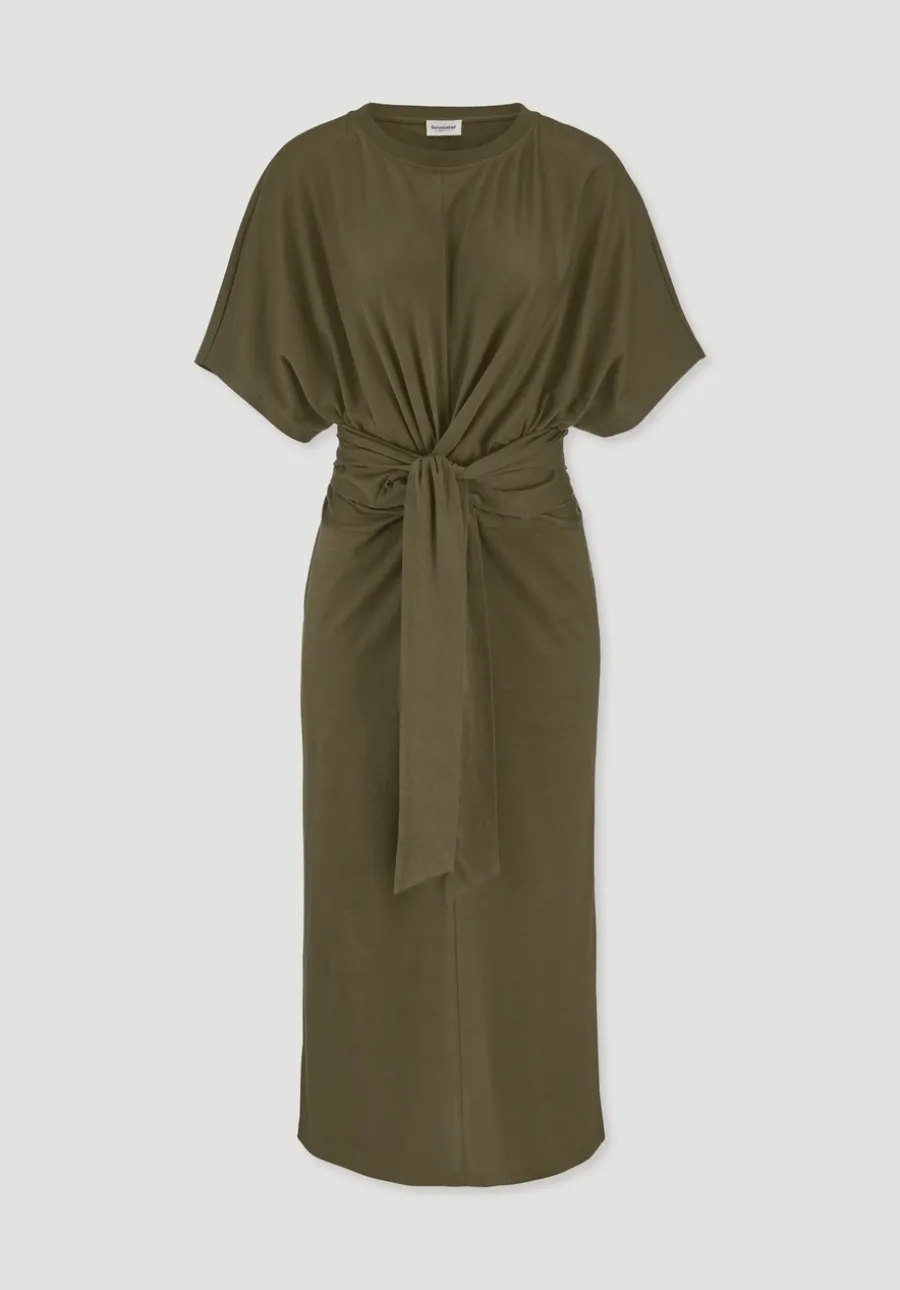 Jersey Kleid Midi Oversize aus reiner Bio-Baumwolle von hessnatur