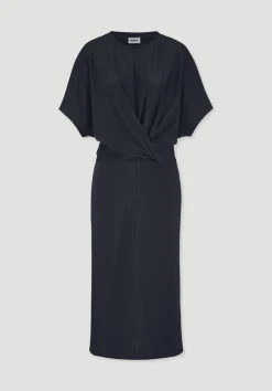Jersey Kleid Midi Oversize aus reiner Bio-Baumwolle von hessnatur