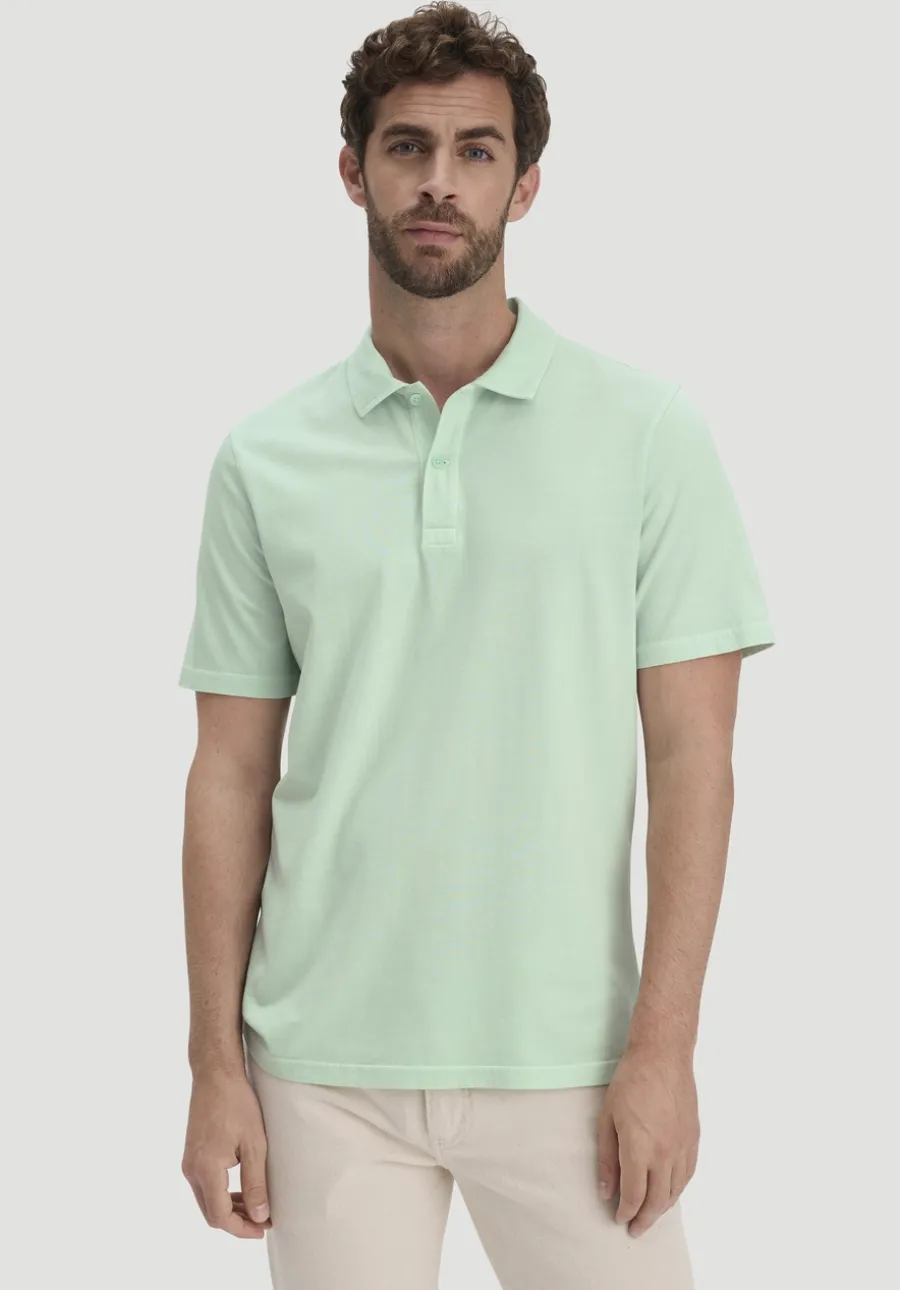 Jersey Polo Regular aus reiner Bio-Baumwolle von hessnatur