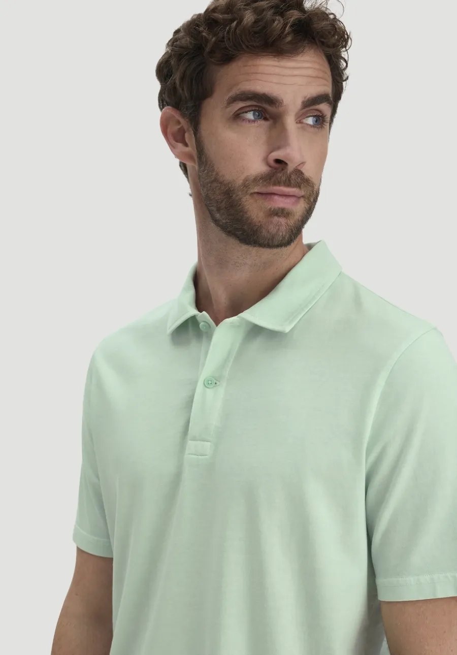 Jersey Polo Regular aus reiner Bio-Baumwolle von hessnatur