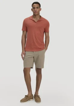 Jersey Polo Relaxed aus Leinen und Bio-Baumwolle von hessnatur
