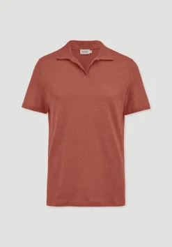Jersey Polo Relaxed aus Leinen und Bio-Baumwolle von hessnatur