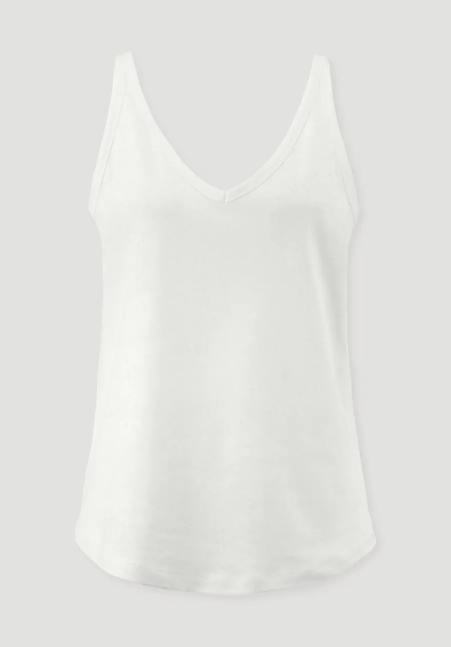 Jersey Top Regular aus Leinen und Bio-Baumwolle von hessnatur