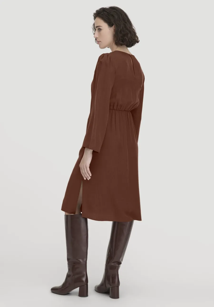 Kleid Kniebedeckend aus reinem TENCEL™ Lyocell von hessnatur