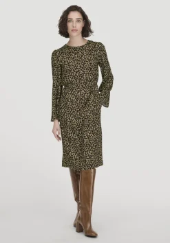 Kleid Kniebedeckend Regular aus LENZING™ ECOVERO™ Satin von hessnatur