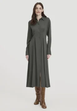 Kleid Midi Regular aus reiner LENZING™ ECOVERO™ Viskose von hessnatur