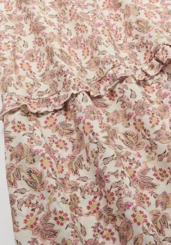 Kleid mit Taillierung Maxi aus reiner Bio-Baumwolle von hessnatur