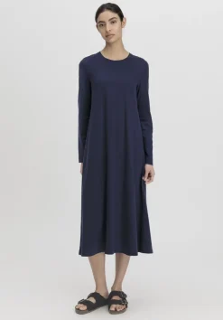 Langarm Nachthemd Slim PURE COTTON aus reiner Bio-Baumwolle von hessnatur