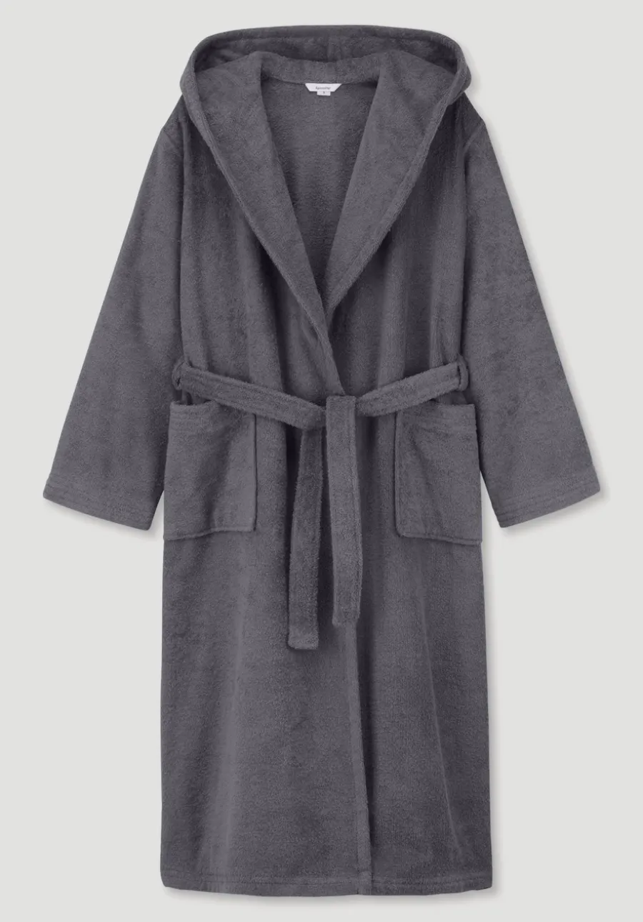 Langer Bademantel Relaxed aus reiner Bio-Baumwolle von hessnatur