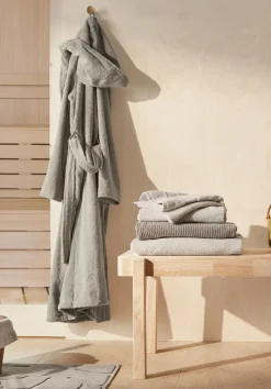 Langer Bademantel Relaxed aus reiner Bio-Baumwolle von hessnatur