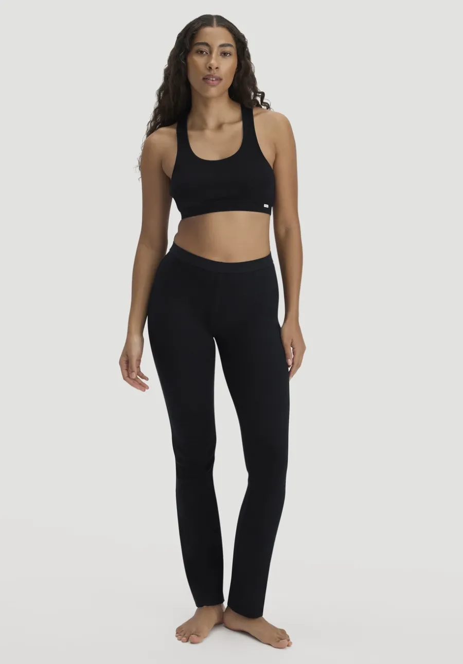 Leggings Flared SOFT RIB aus Bio-Baumwolle von hessnatur