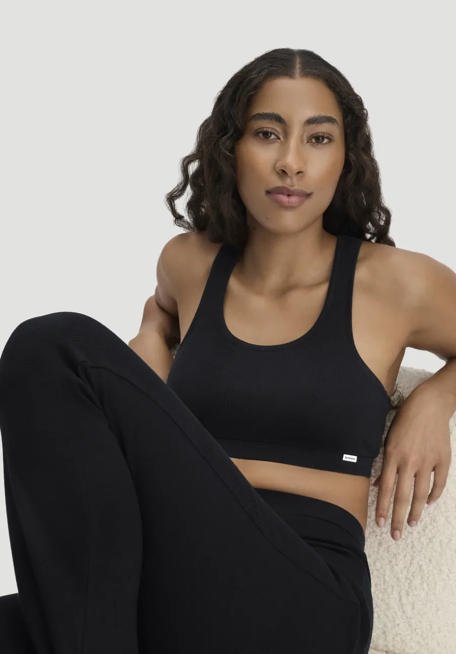Leggings Flared SOFT RIB aus Bio-Baumwolle von hessnatur
