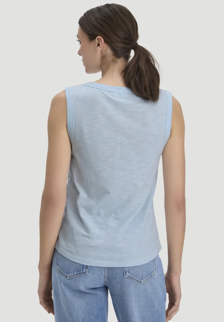 Light Slub Jersey Top Regular aus reiner Bio-Baumwolle von hessnatur