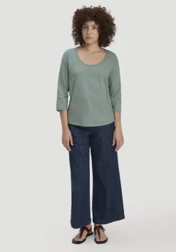 Light Slub Longsleeve Relaxed aus reiner Bio-Baumwolle von hessnatur