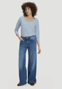 Light Slub Longsleeve Relaxed aus reiner Bio-Baumwolle von hessnatur