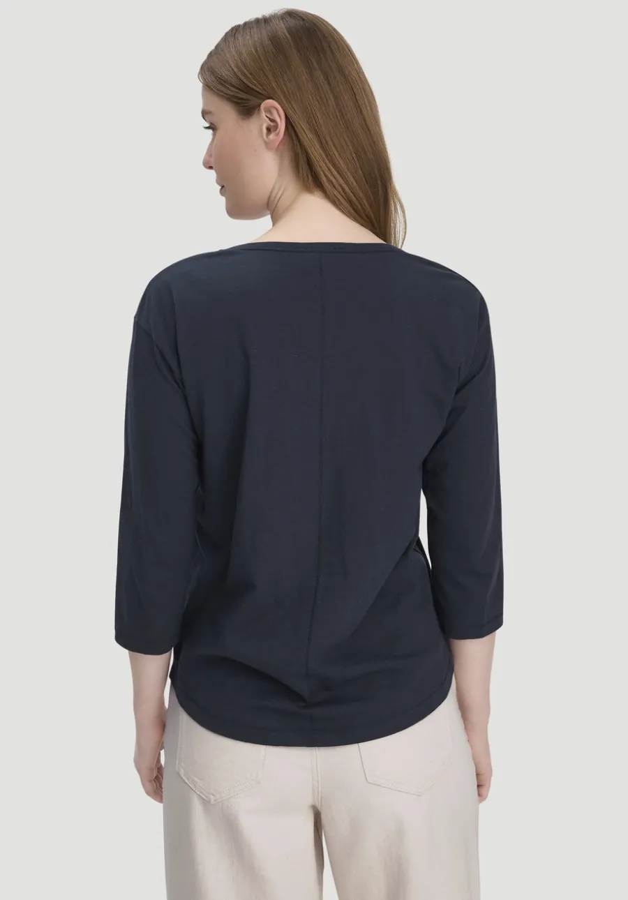 Light Slub Longsleeve Relaxed aus reiner Bio-Baumwolle von hessnatur
