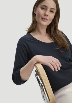 Light Slub Longsleeve Relaxed aus reiner Bio-Baumwolle von hessnatur