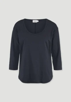 Light Slub Longsleeve Relaxed aus reiner Bio-Baumwolle von hessnatur
