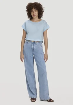 Light Slub T-Shirt Relaxed aus reiner Bio-Baumwolle von hessnatur