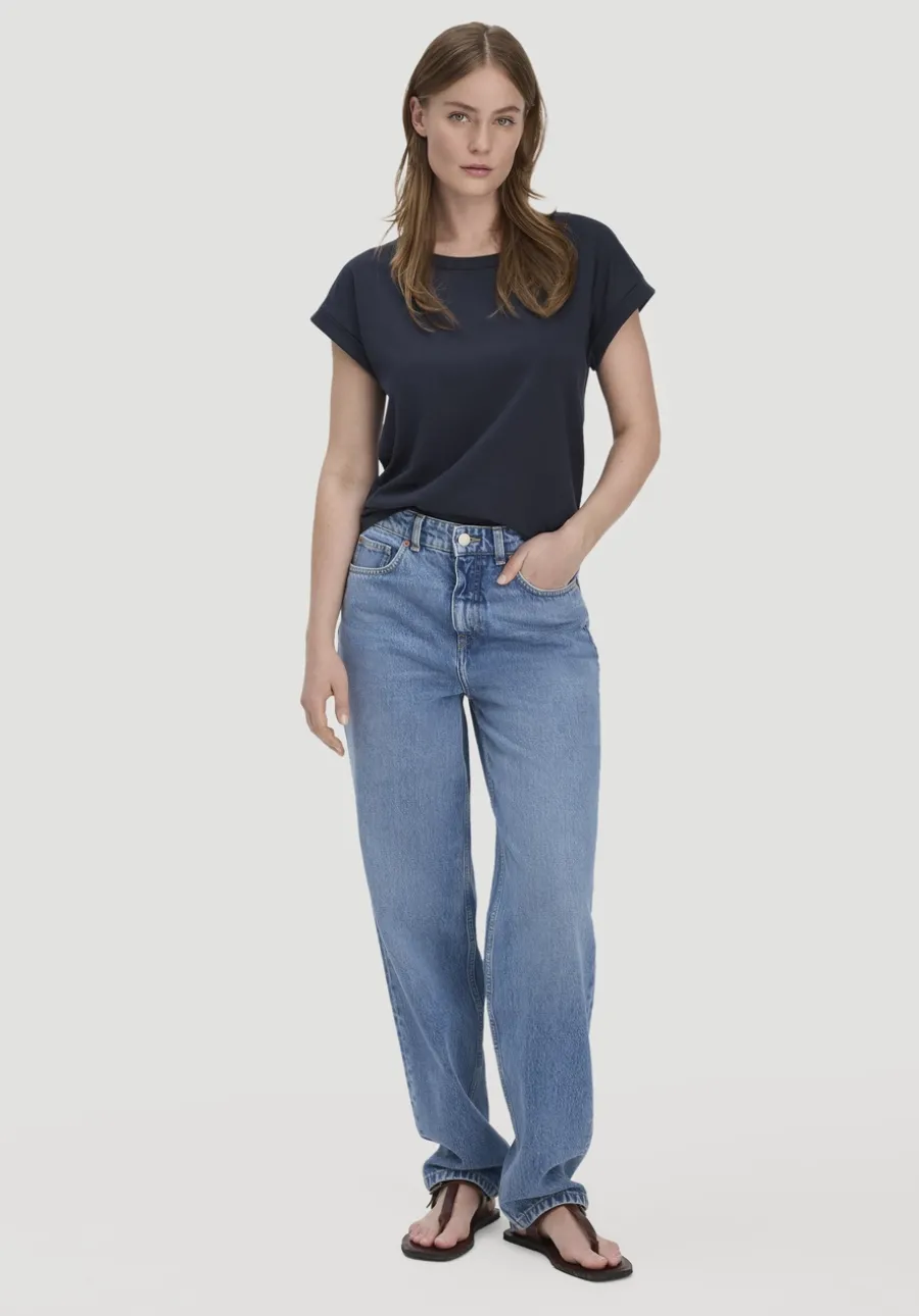 Light Slub T-Shirt Relaxed aus reiner Bio-Baumwolle von hessnatur