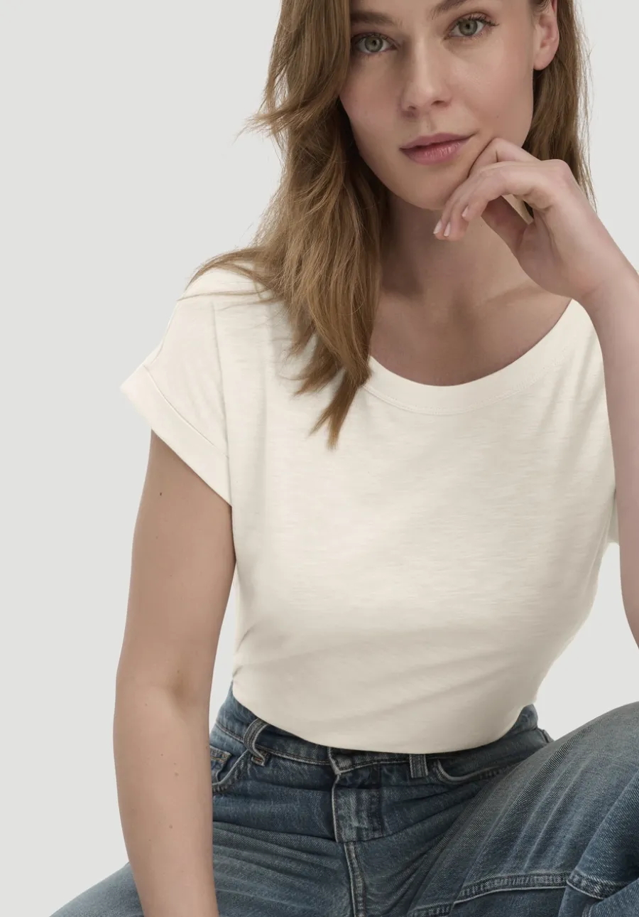 Light Slub T-Shirt Relaxed aus reiner Bio-Baumwolle von hessnatur