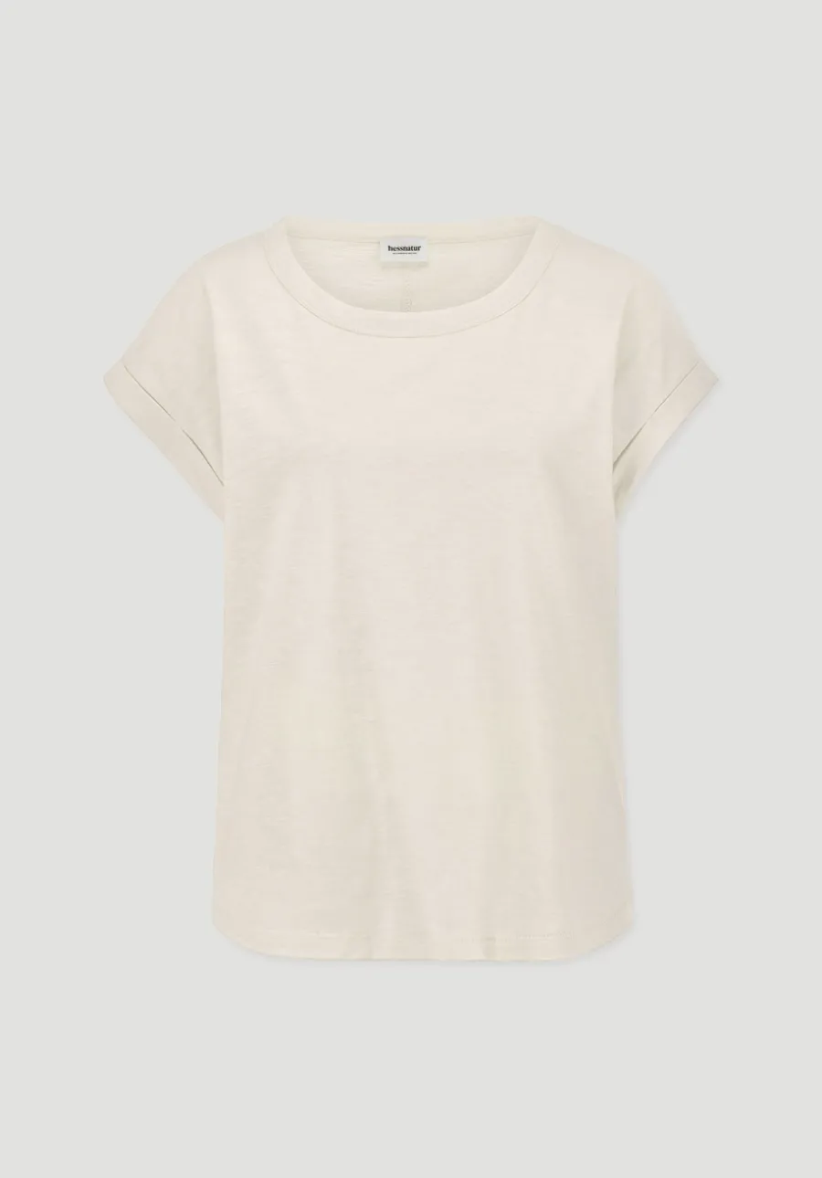 Light Slub T-Shirt Relaxed aus reiner Bio-Baumwolle von hessnatur