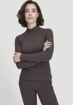 Longsleeve Fitted BETTER RECYCLING aus Bio-Baumwolle von hessnatur