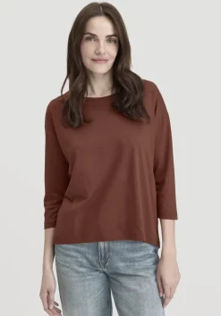 Longsleeve Oversize aus TENCEL™ Lyocell mit Bio-Baumwolle von hessnatur