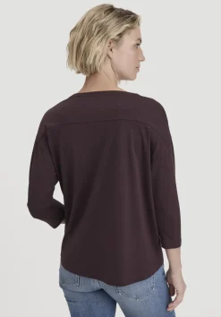 Longsleeve Oversize aus TENCEL™ Lyocell mit Bio-Baumwolle von hessnatur