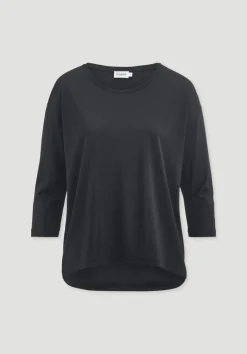 Longsleeve Oversize aus TENCEL™ Lyocell mit Bio-Baumwolle von hessnatur