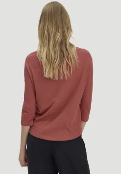 Longsleeve Relaxed aus Leinen mit reiner Bio-Baumwolle von hessnatur