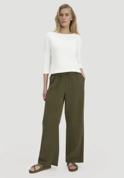 Longsleeve Relaxed aus Leinen mit reiner Bio-Baumwolle von hessnatur