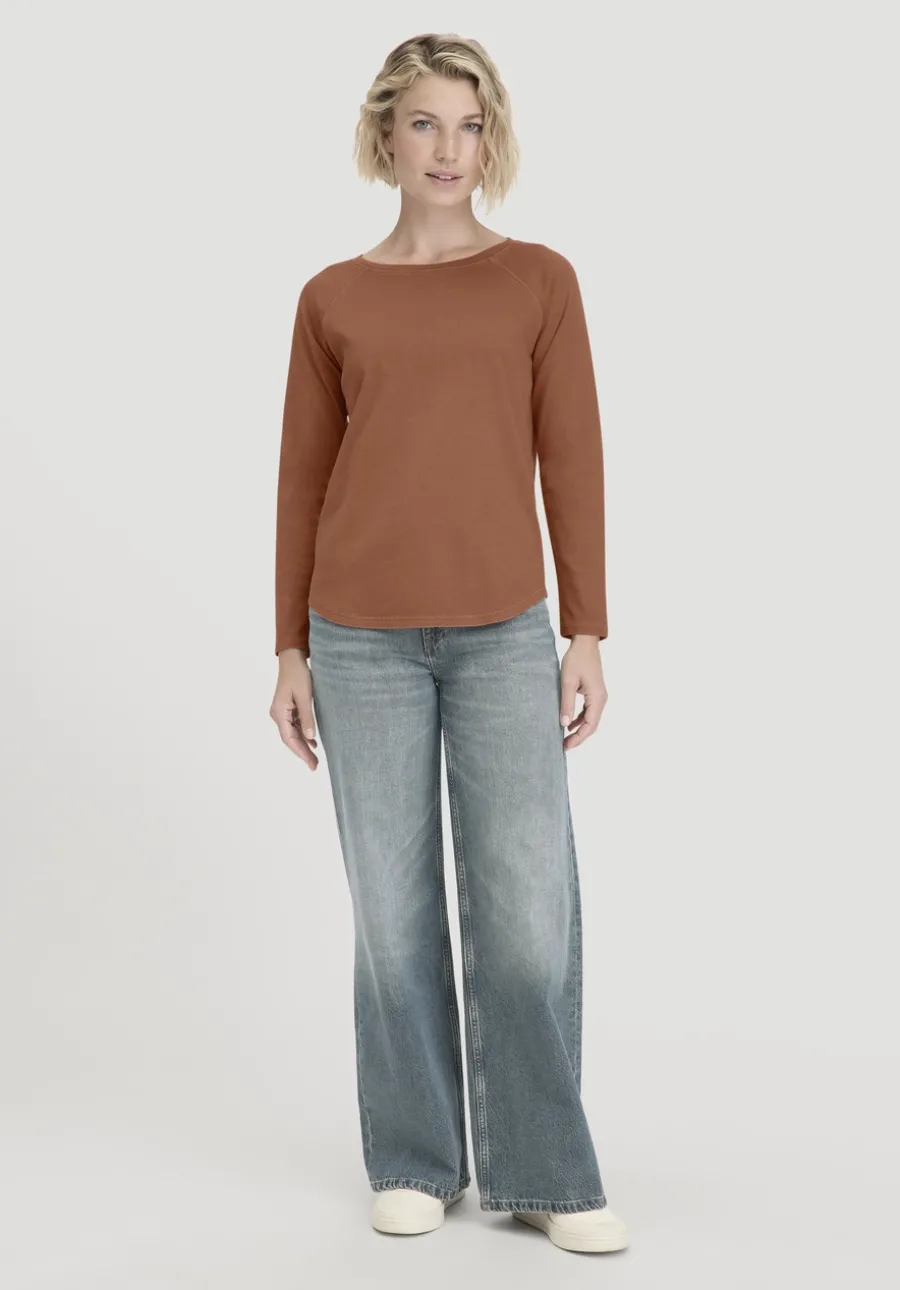 Longsleeve Relaxed aus reiner Bio-Baumwolle von hessnatur