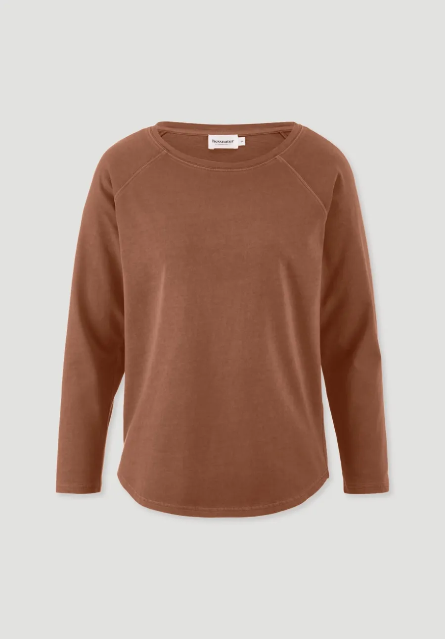 Longsleeve Relaxed aus reiner Bio-Baumwolle von hessnatur