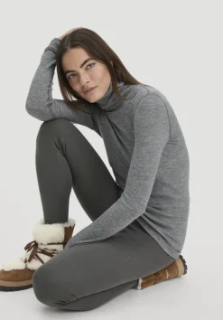 Longsleeve SILK & WARM TOUCH mit Bio-Merinowolle und Seide von hessnatur