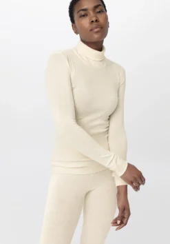 Longsleeve SILK & WARM TOUCH mit Bio-Merinowolle und Seide von hessnatur