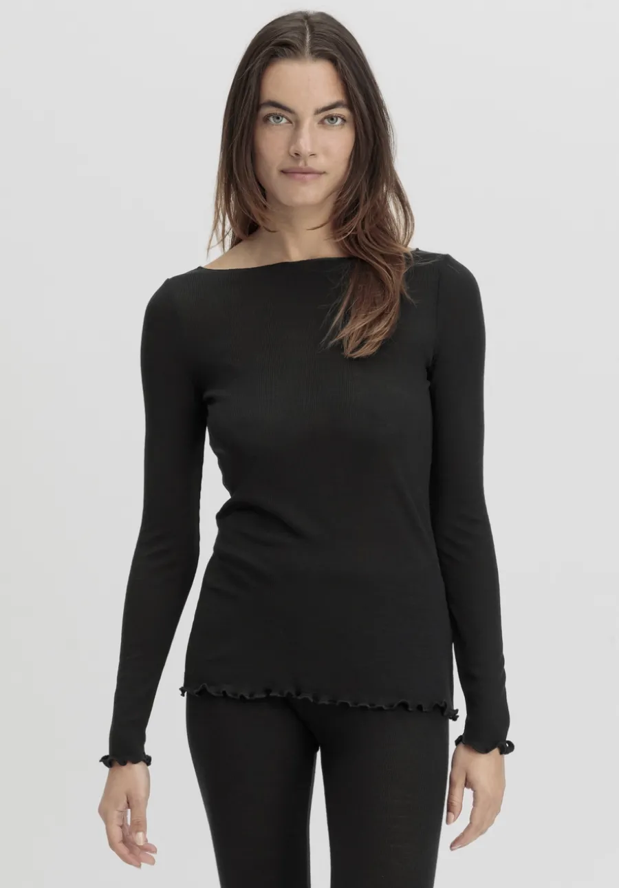 Longsleeve WARM TOUCH aus Bio-Merinowolle und TENCEL™ Lyocell von hessnatur