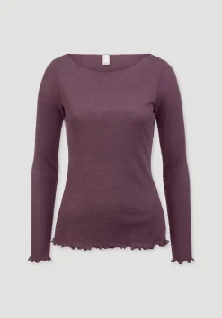 Longsleeve WARM TOUCH aus Bio-Merinowolle und TENCEL™ Lyocell von hessnatur