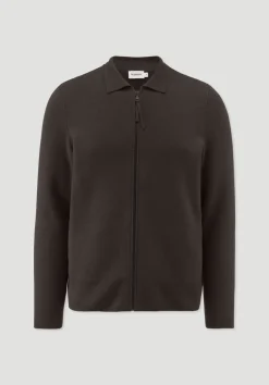 Milano Strick Jacke Regular aus Bio-Baumwolle mit Bio-Merinowolle von hessnatur