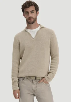 Milano Strick Polo Regular aus Leinen mit Bio-Baumwolle und LENZING™ ECOVERO™ Viskose von hessnatur