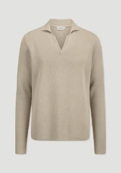 Milano Strick Polo Regular aus Leinen mit Bio-Baumwolle und LENZING™ ECOVERO™ Viskose von hessnatur