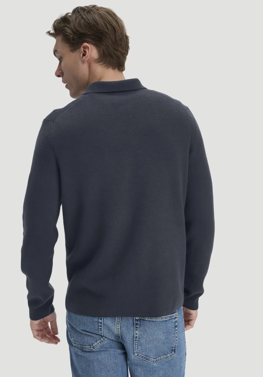 Milano Strick Polo Regular aus Bio-Baumwolle und Bio-Schurwolle von hessnatur