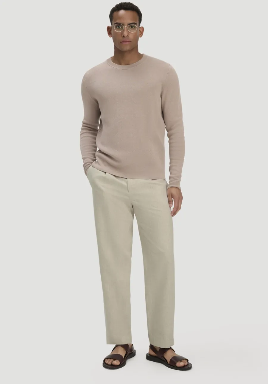Milano Strick Pullover Regular aus Leinen mit Bio-Baumwolle und LENZING™ ECOVERO™ Viskose von hessnatur