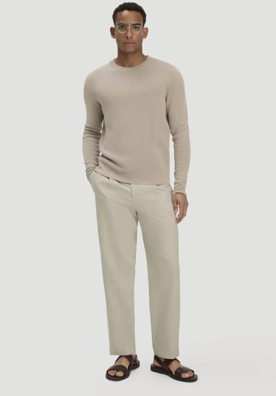 Milano Strick Pullover Regular aus Leinen mit Bio-Baumwolle und LENZING™ ECOVERO™ Viskose von hessnatur