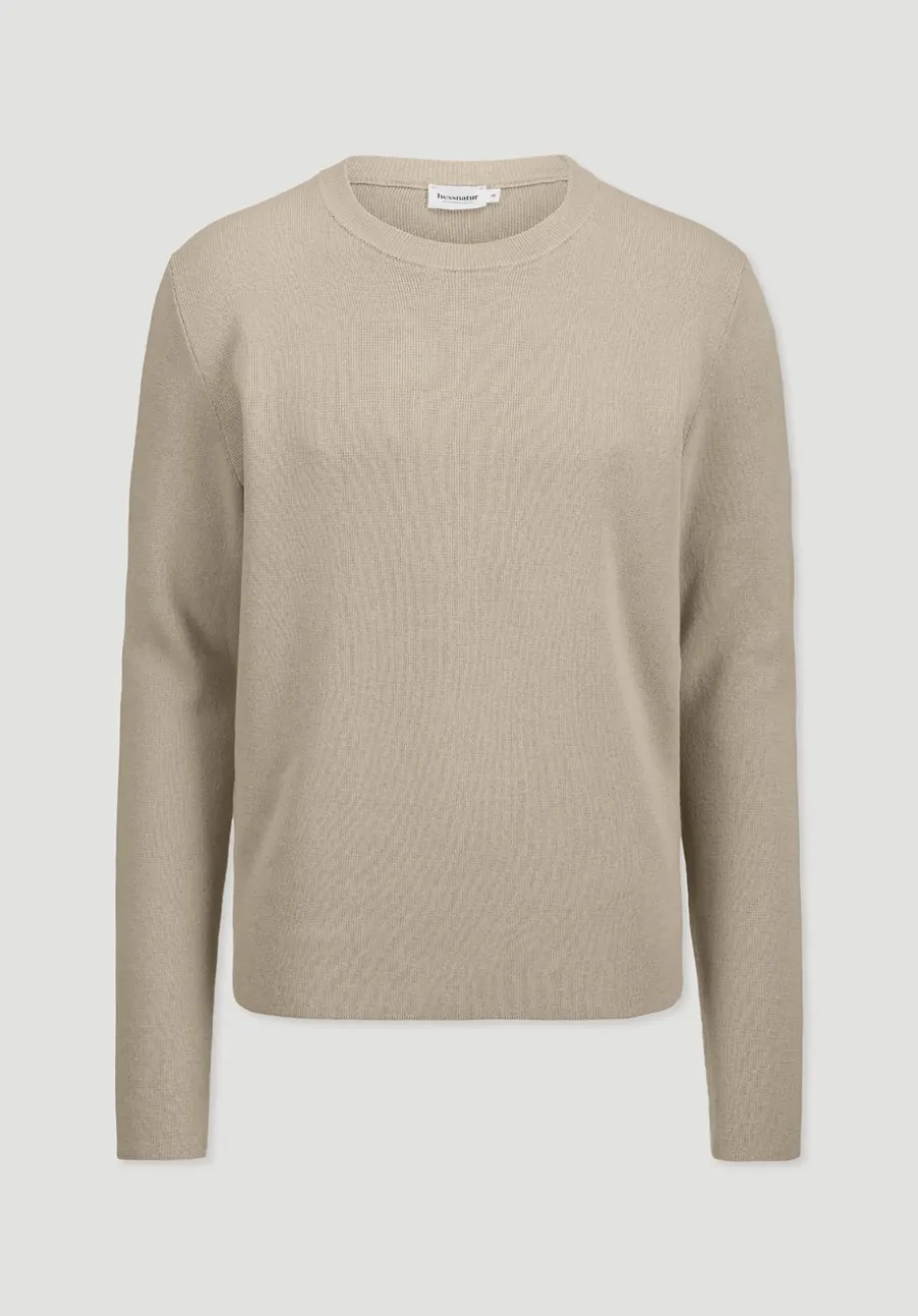 Milano Strick Pullover Regular aus Leinen mit Bio-Baumwolle und LENZING™ ECOVERO™ Viskose von hessnatur