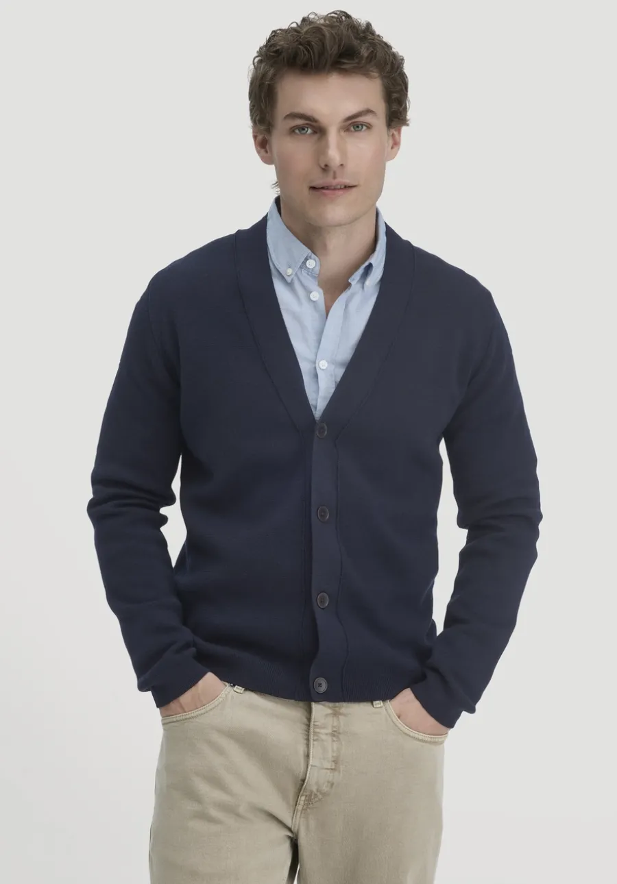 Milano Strick-Cardigan Regular aus Bio-Merinowolle und Bio-Baumwolle von hessnatur