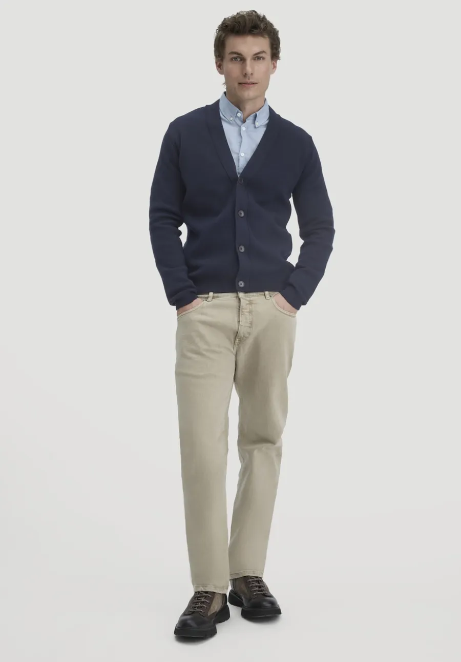 Milano Strick-Cardigan Regular aus Bio-Merinowolle und Bio-Baumwolle von hessnatur