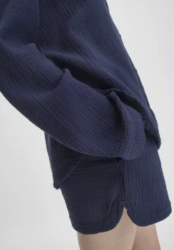 Musselin Hemd Oversize PURE COMFORT aus reiner Bio-Baumwolle von hessnatur